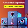 Computer speaker set - Bluetooth 5.0 - USB - stereo sound - bassBluetooth speakers