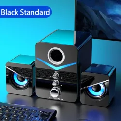 Computer speaker set - Bluetooth 5.0 - USB - stereo sound - bassBluetooth speakers