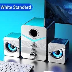 Computer speaker set - Bluetooth 5.0 - USB - stereo sound - bassBluetooth speakers