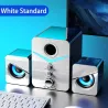 Computer speaker set - Bluetooth 5.0 - USB - stereo sound - bassBluetooth speakers