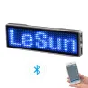 Digital LED badge - insignia - programmable - scrolling message board - BluetoothStage & events lighting