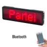 Digital LED badge - insignia - programmable - scrolling message board - Bluetooth