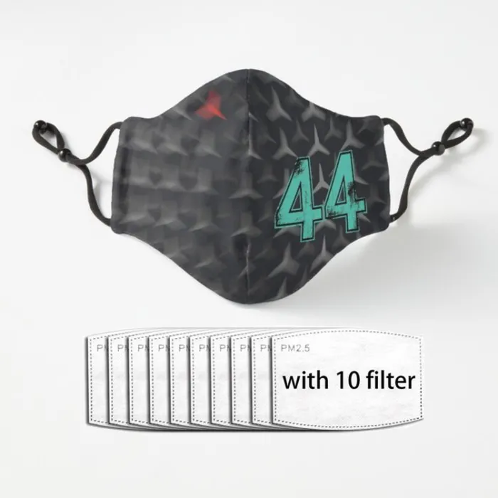 Protective mouth / face mask - PM2.5 filters - reusable - Formula OneMouth masks