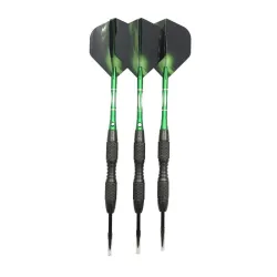 Professional green darts - steel tips - aluminum - 3 piecesPuzzles & Games