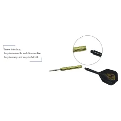 Dragon's emblem darts - copper - steel tips - 3 piecesPuzzles & Games