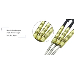 Dragon's emblem darts - copper - steel tips - 3 piecesPuzzles & Games