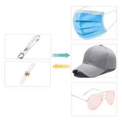 Multifunction beaded chain - holder for glasses / face masks - decorative lanyardMouth masks