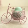 Vintage tricycle - iron bicycle with basket - storage container - home decorationDecoration