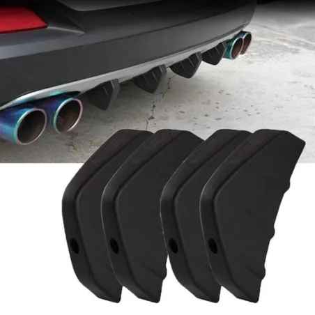Universal - car rear bumper - spoiler - Audi car models - 4 piecesStyling parts