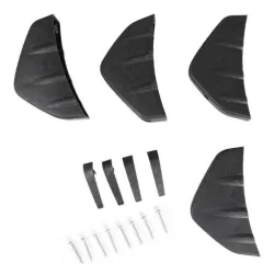 Universal - car rear bumper - spoiler - Audi car models - 4 piecesStyling parts