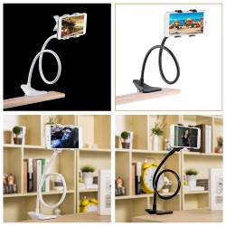 Flexible phone holder - adjustable - with clipHolders