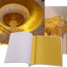 8 - 14 cm - foil paper sheets - gold - silver - home - art craft - decoration - 100 piecesDecoration
