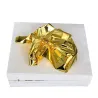 8 - 14 cm - foil paper sheets - gold - silver - home - art craft - decoration - 100 piecesDecoration