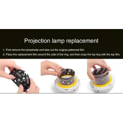 Romantic starry sky projector - LED night light - Universe - Constellation - Earth - Moon - rotatableLights & lighting