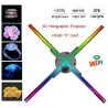 3D hologram projector - display - fan blades - 576 LED - WiFi / PC control - 56 cmStage & events lighting