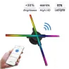3D hologram projector - display - fan blades - 576 LED - WiFi / PC control - 56 cmStage & events lighting