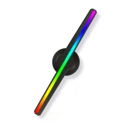 384 LED - 3D fan - 2 arms - hologram projector - advertising display - HiFi - remoteStage & events lighting