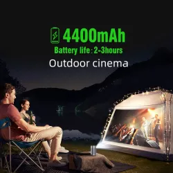P7 - Smart - Android - Wifi - 1080P - 4K - mini LED projectorProjectors
