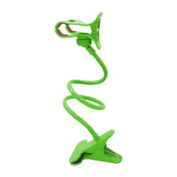 Flexible phone holder - adjustable - with clipHolders