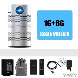 P7 - Smart - Android - Wifi - 1080P - 4K - mini LED projectorProjectors