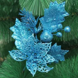 Glitter twig - a hanging Christmas tree ornamentChristmas