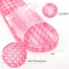 Transparent flip flops - sandals - non-slip - foot massage - pain relief - unisexSlippers