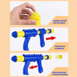 Soft bullets gun - scope target - shooting toyToys