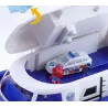Boat / cars - parking station - with slide / lights / music - toyToys