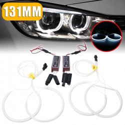 Angel eye light - halo ring - white LED - 131mm - for BMW E36 E38 E39 E46 - 4 piecesLights & lighting