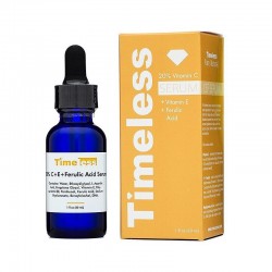TIMELESS - 20% vitamin C / E / ferulic acid - antioxidant / whitening face serum - anti wrinkle - 30mlSkin