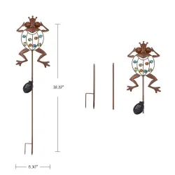 Frog shaped garden lamp - solar - waterproofSolar lighting
