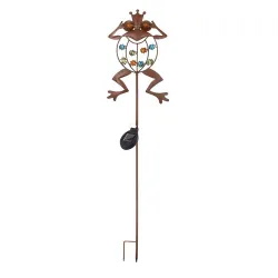 Frog shaped garden lamp - solar - waterproofSolar lighting
