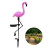 Solar garden lamp - waterproof - LED - neon - flamingo shapeSolar lighting