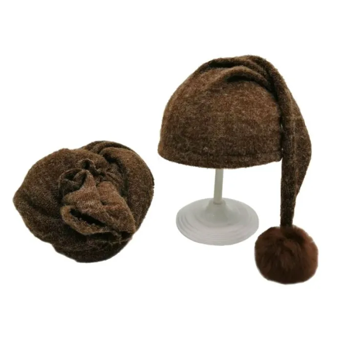 Sleeping hat for newborns - with wrap - baby photography accessoriesHats & caps