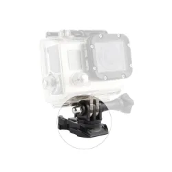 Quick release buckle - 360 degree rotate - vertical surface mount - for Xiaomi Yi / GoPro Hero 7/6/5/4/3 SJCAM SJ4000 cameraM...