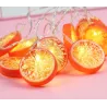 Fruits slices shaped string light - battery powered / USB - lemon / lime / orangeLights & lighting