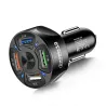 3 / 4 / 5 ports USB car phone charger - quick charge QC3.0Interior accessories