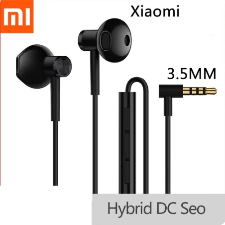 Original Xiaomi Hybrid DC Seo - in-ear earphones - dual unit Hi-Res - 3.5mmEar- & Headphones