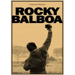 Rocky Balboa / Creed - boxing movie - paper wall poster - sign - 42 * 30cmPlaques & Signs