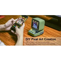 Retro Bluetooth speaker - pixel art - alarm clock - LED display - gaming board - DJ mixerBluetooth speakers