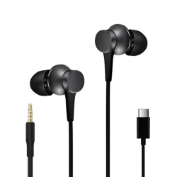 Original Xiaomi Piston 3 Mi Fresh - in-ear earphones - with mic - 3.5mm - USB type-CEar- & Headphones