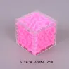 3D maze magic cube - transparent - six-sided puzzle cube - educational toyEducational