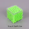 3D maze magic cube - transparent - six-sided puzzle cube - educational toyEducational