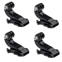 J-hook mount - buckle - quick release - for GoPro Hero Camera - 4 piecesMounts