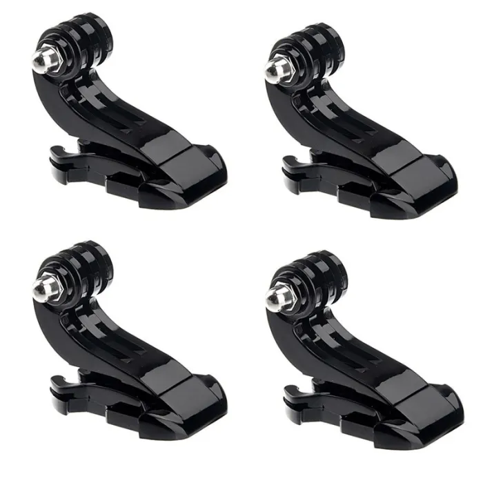 J-hook mount - buckle - quick release - for GoPro Hero Camera - 4 piecesMounts