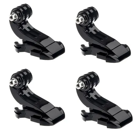 J-hook mount - buckle - quick release - for GoPro Hero Camera - 4 piecesMounts