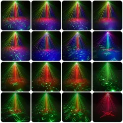 Mini disco light - projector - LED - RGB - for disco / parties / weddingsStage & events lighting