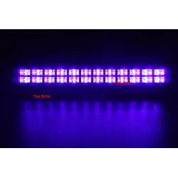 Double row UV stage light - LED bar - DMX - UV - 3W - for club / discoStage & events lighting