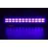 Double row UV stage light - LED bar - DMX - UV - 3W - for club / discoStage & events lighting