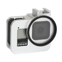 GoPro Hero 8 protective case - aluminum frame - with UV lens filterProtection